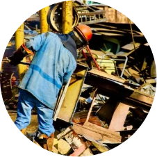 Scrap Yard Worker